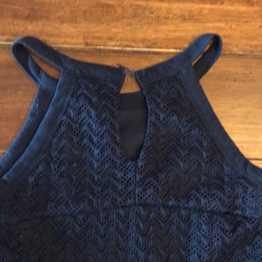 Jenna & Jessie - navy size 10 girls dress - Picture 3 of 5